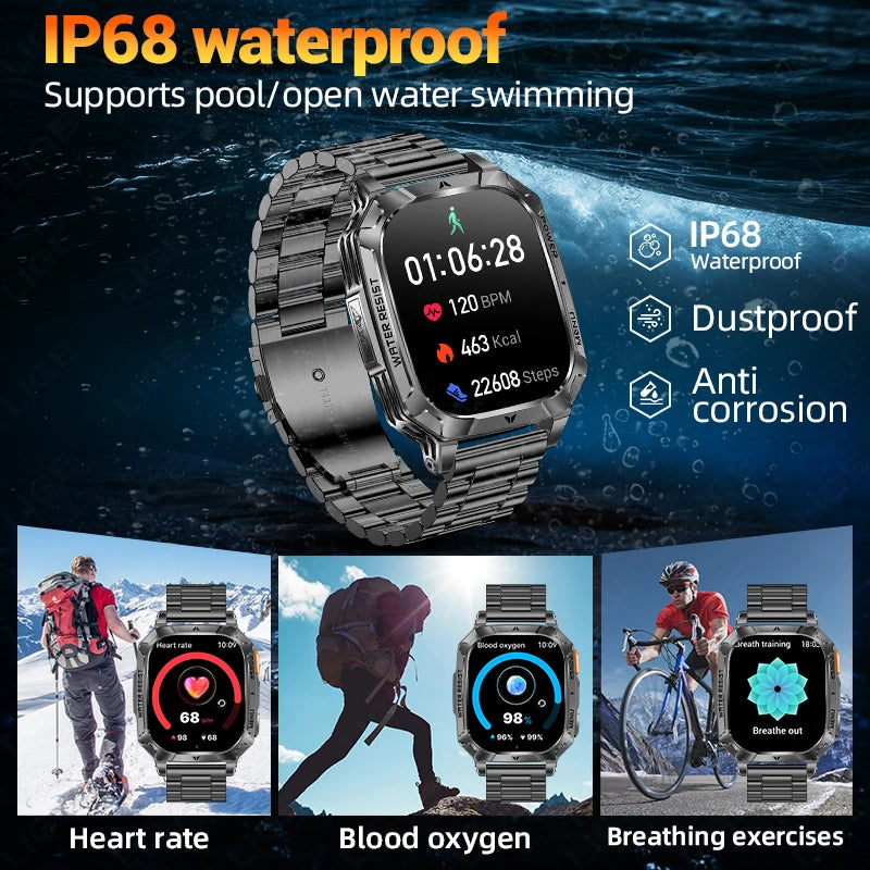 LIGE Power Smart Watch.