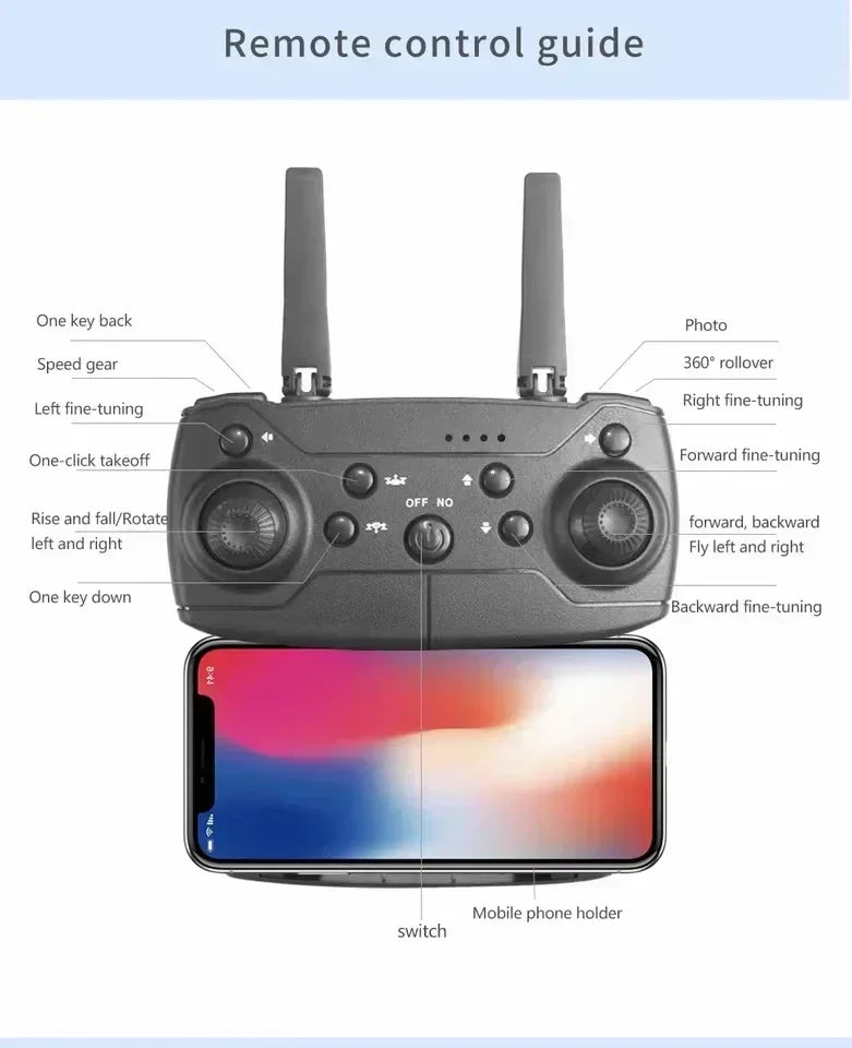 E88 4K RC Drone