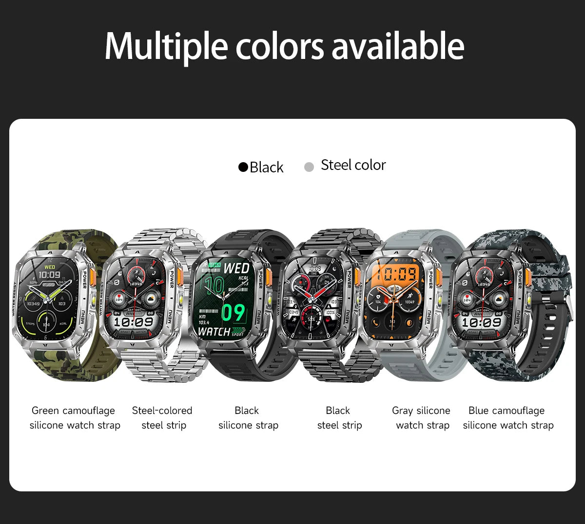 LIGE Power Smart Watch.