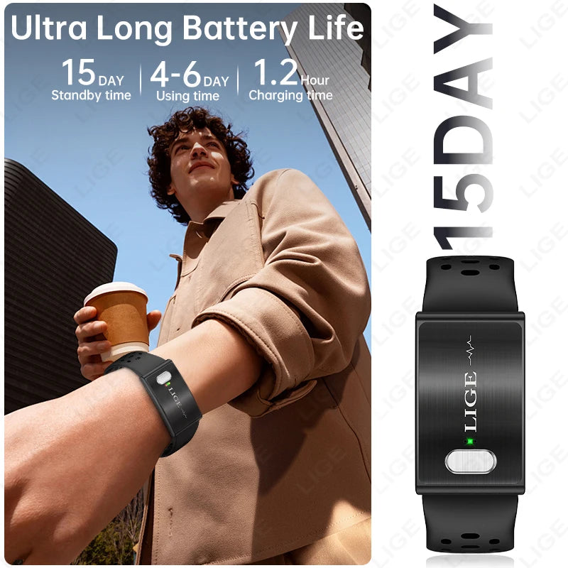 LIGE ECG Smart Watch