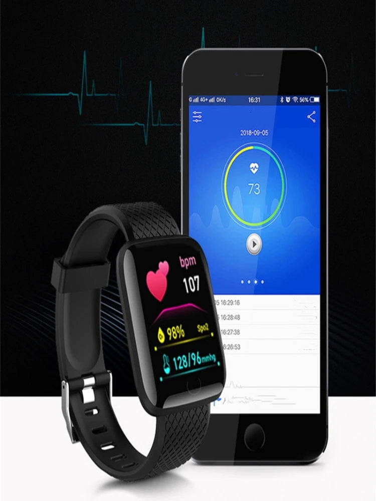 PulseFit Smartwatch – Fitness Tracker for Android & iOS