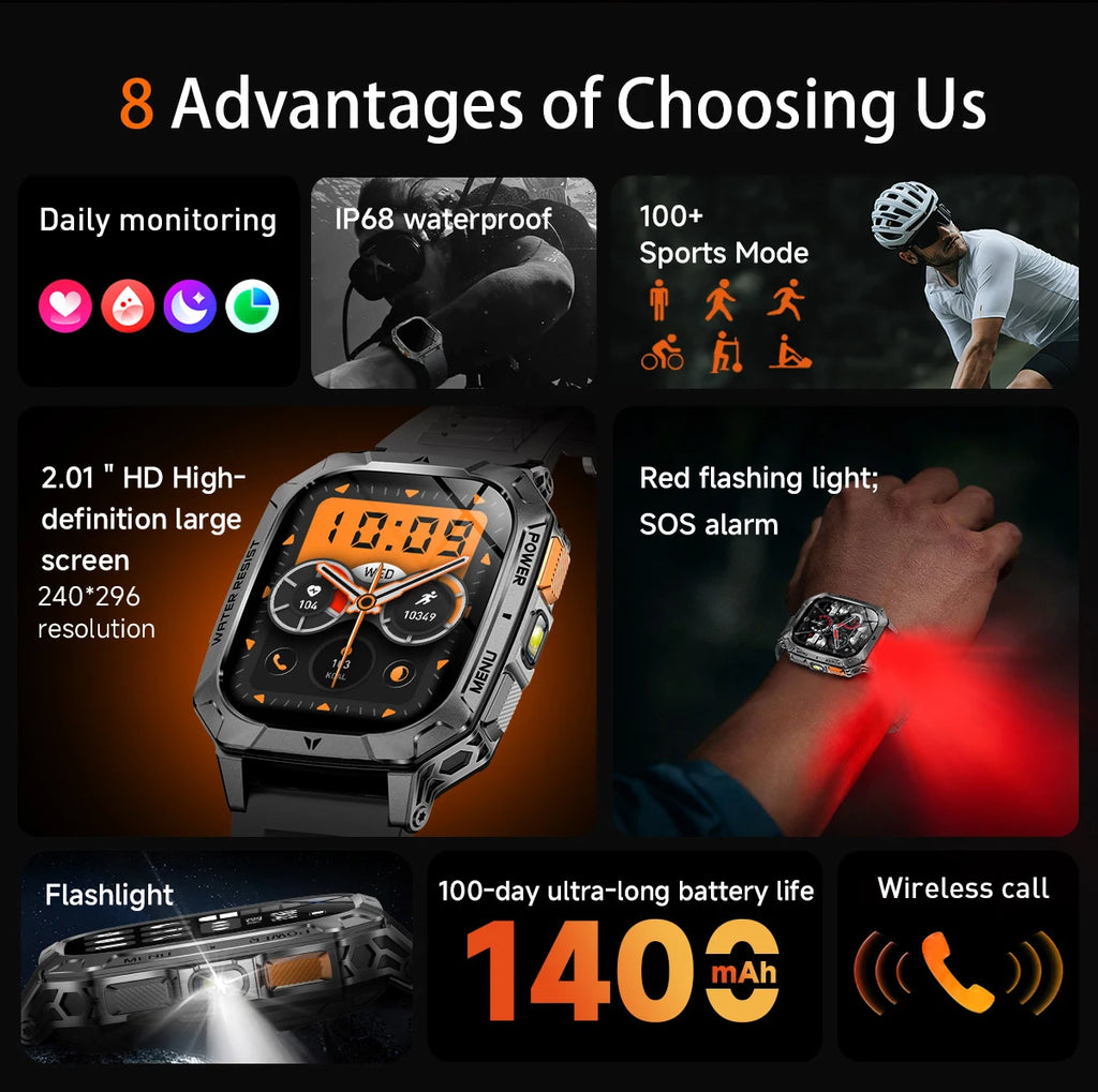 LIGE Power Smart Watch.