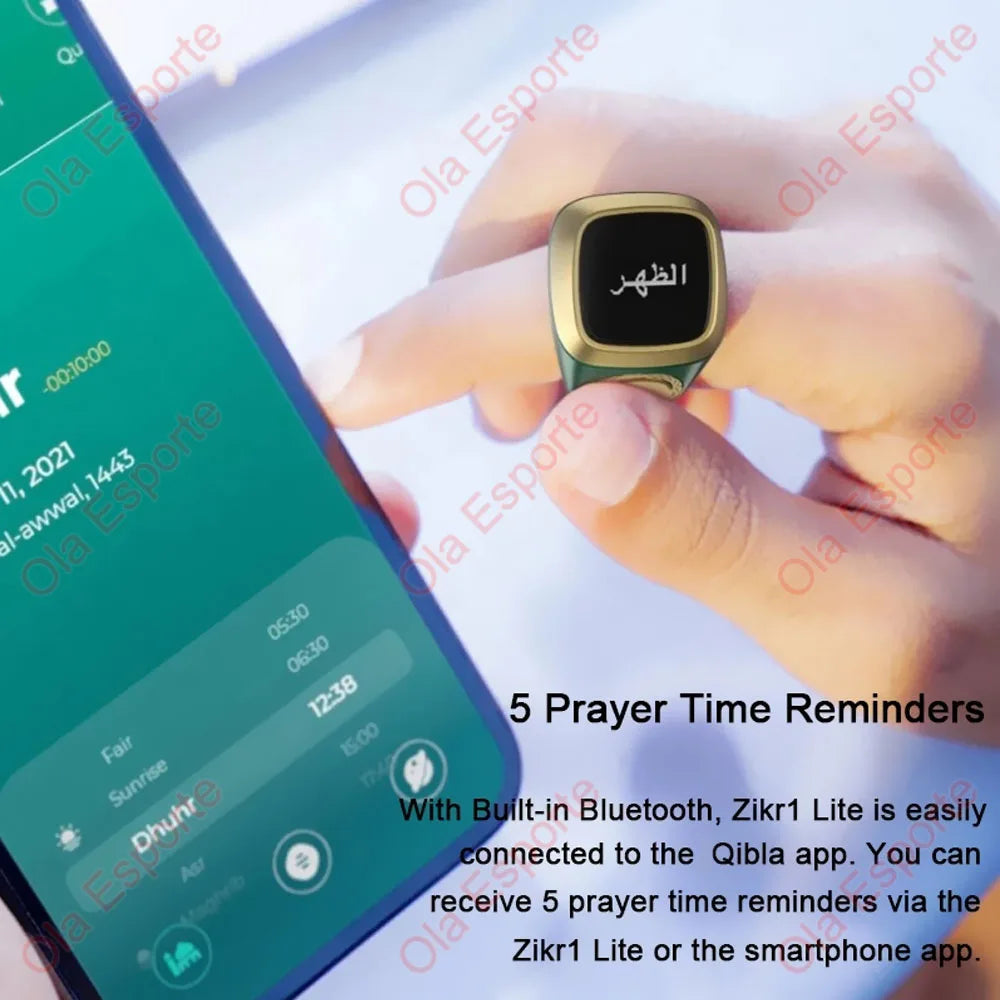Qibla Tasbih Ring