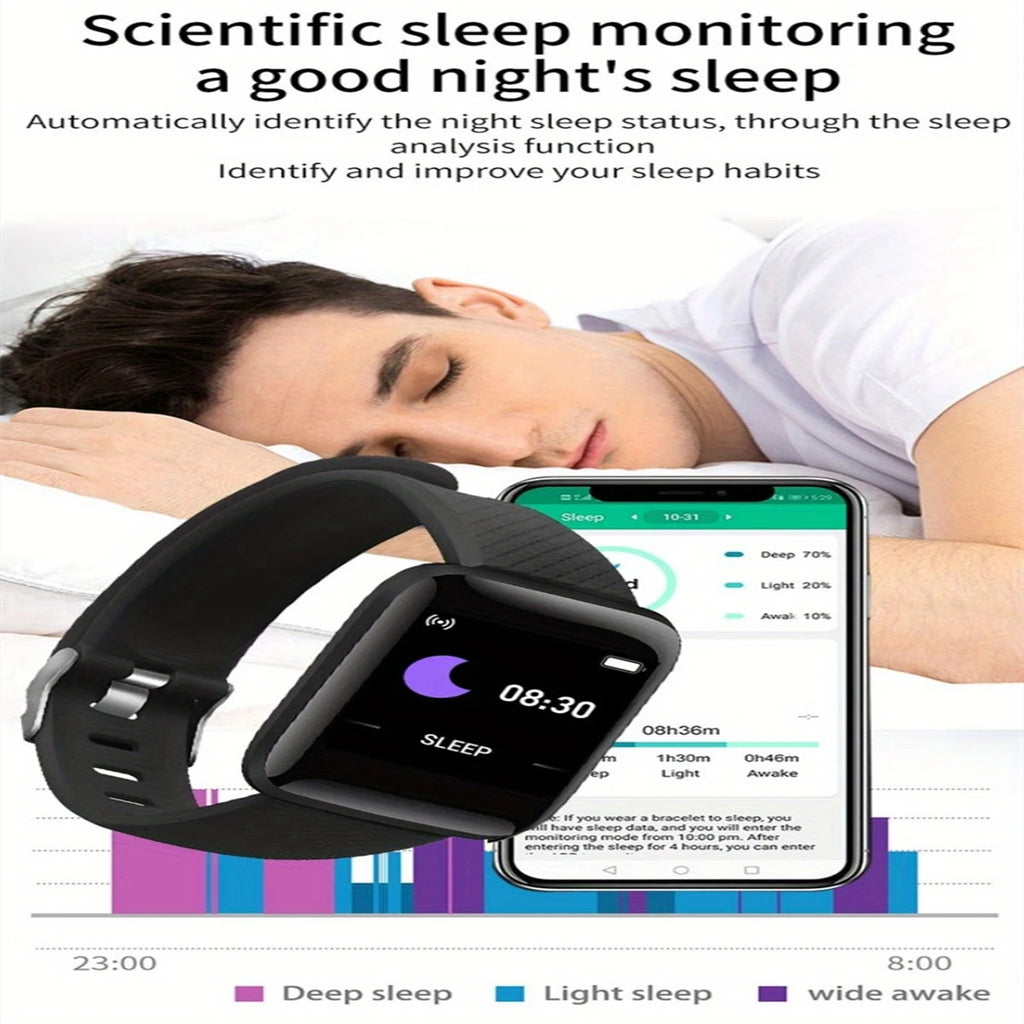 PulseFit Smartwatch – Fitness Tracker for Android & iOS