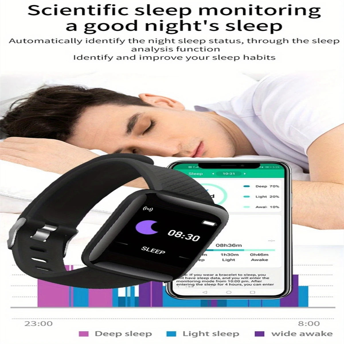 PulseFit Smartwatch – Fitness Tracker for Android & iOS