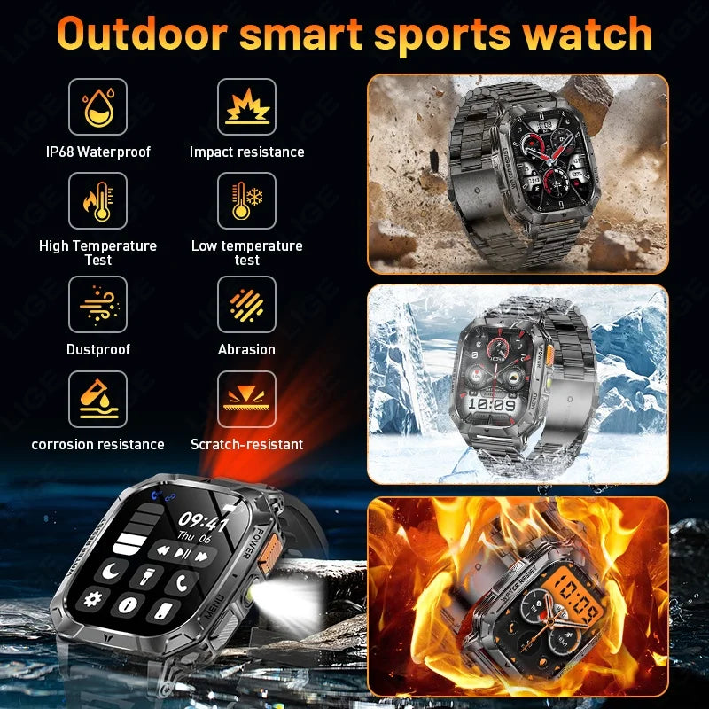 LIGE Power Smart Watch.