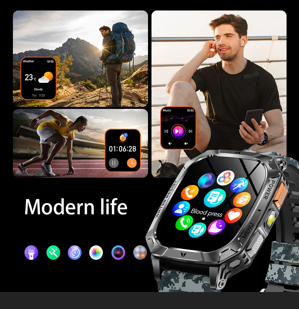 LIGE Power Smart Watch.