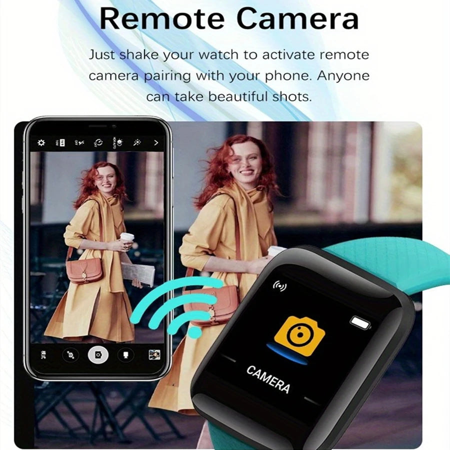 PulseFit Smartwatch – Fitness Tracker for Android & iOS