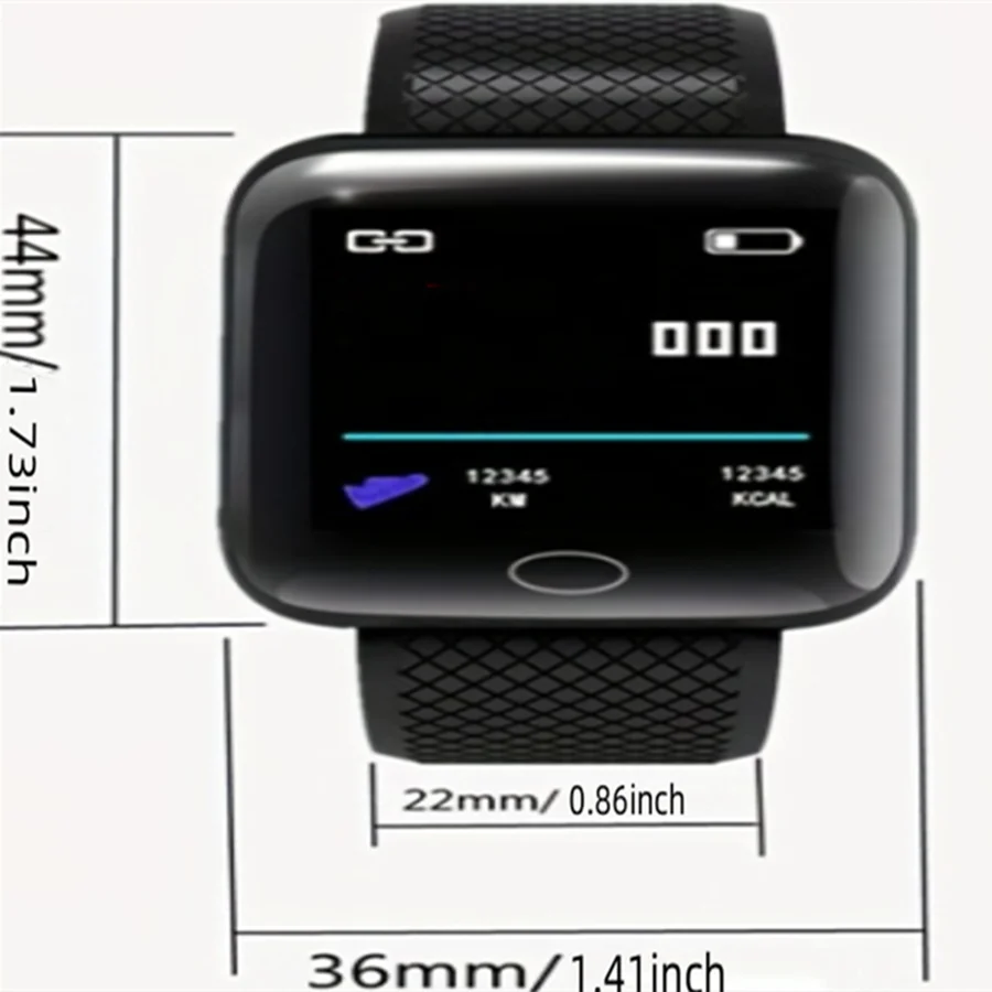 PulseFit Smartwatch – Fitness Tracker for Android & iOS