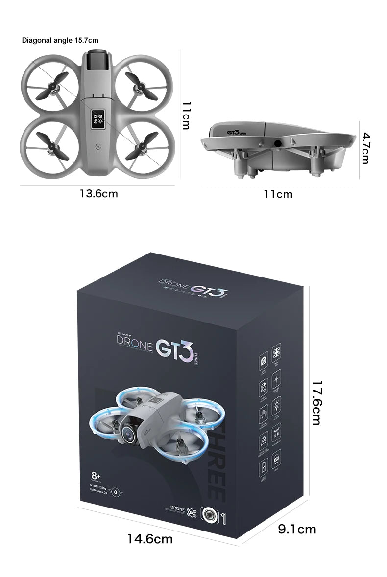 GT3 Dual Camera Drone